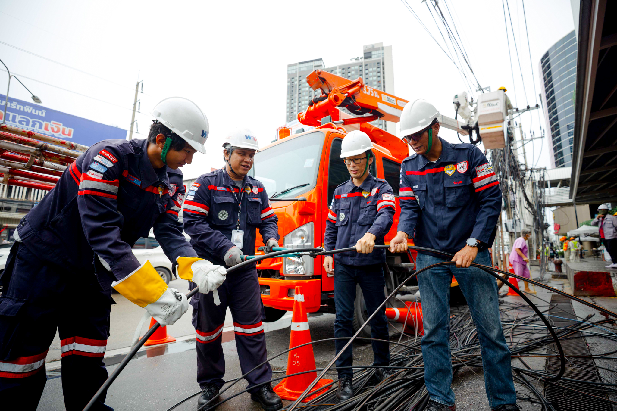 True Team_Organize Communication Cables